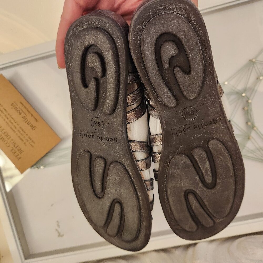 Gentle Souls Leather "Break my Heart" Gladiator Sandals. NIB. Size 6 - Picture 6 of 12